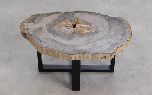 Lastra per tavolino in legno fossile - 60368