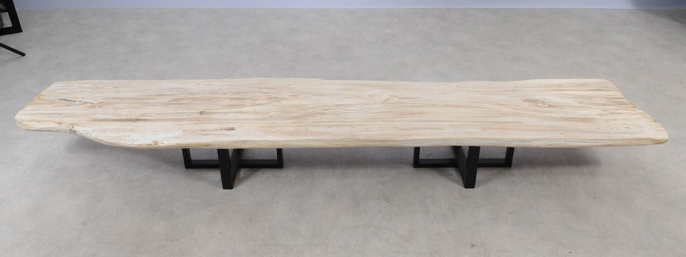 Tavolo consolle in legno pietrificato - 54234 - Esotika