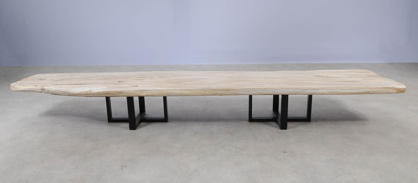 Tavolo consolle in legno pietrificato - 54234 - Esotika