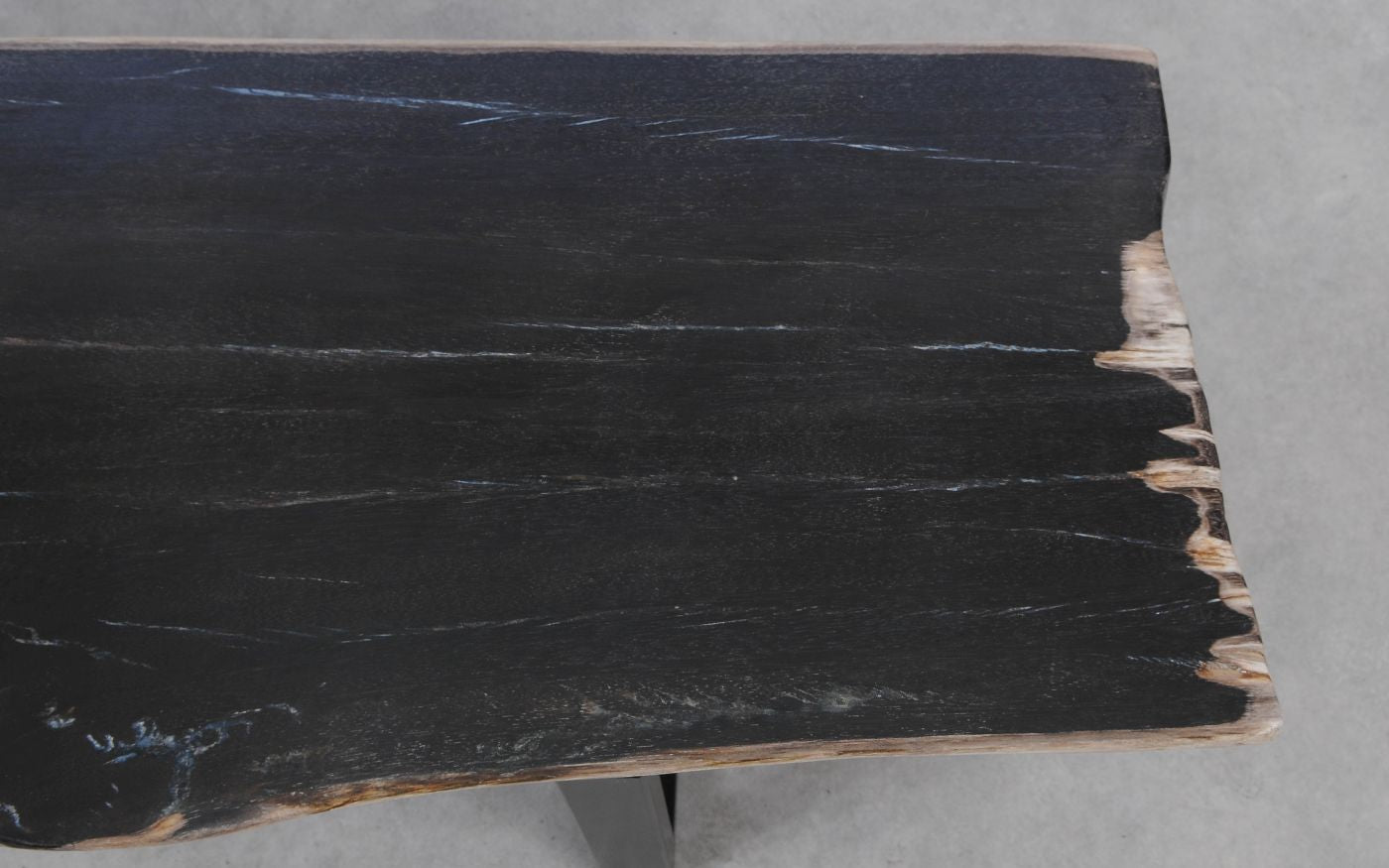 Tavolo consolle in legno pietrificato - 54268 - Esotika