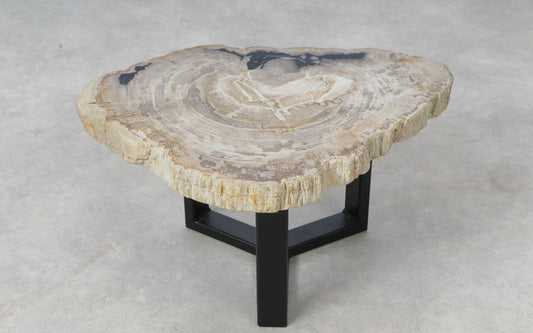 Lastra per tavolino in legno fossile - 51213