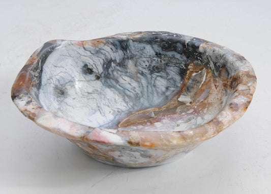 Ciotola in legno pietrificato - 58020