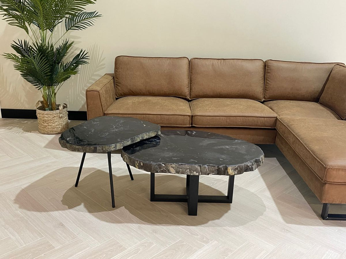 Tavolini da Salotto in Legno Fossile o Marmo? Guida al Design Elegante e di Lusso