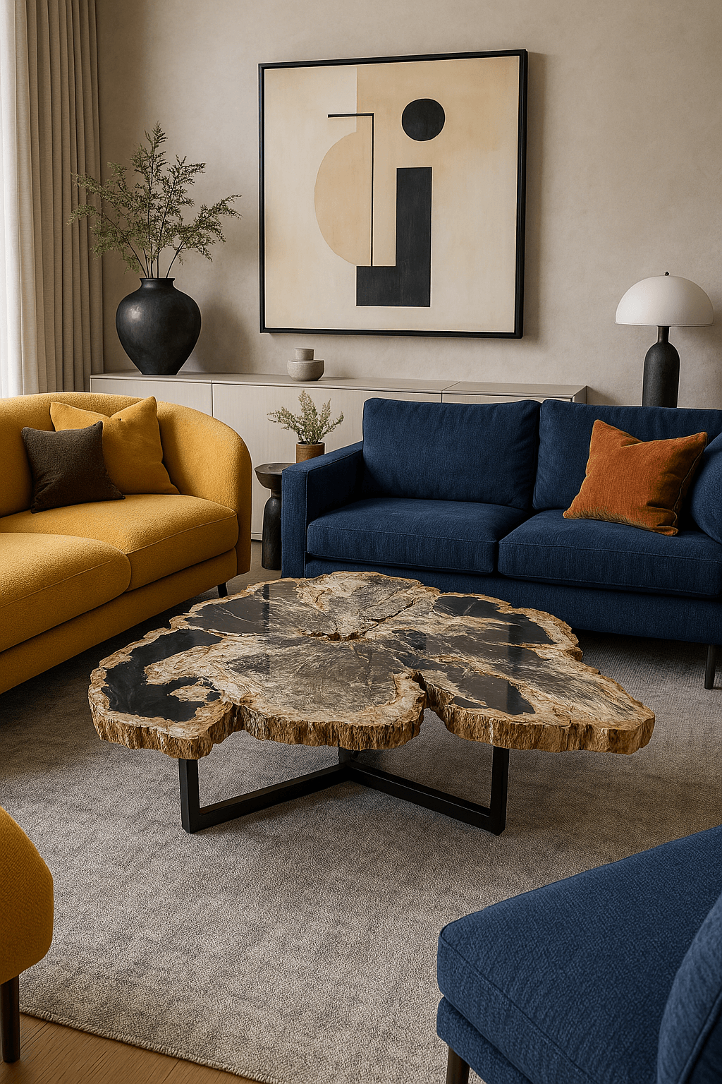 Il legno pietrificato: l’eleganza del marmo, con un’anima più naturale - Esotika