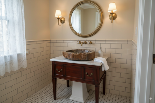 Lavandini in Legno Pietrificato: La Guida Definitiva per un Bagno Unico