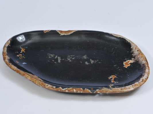 Piatto in legno fossile - 37023