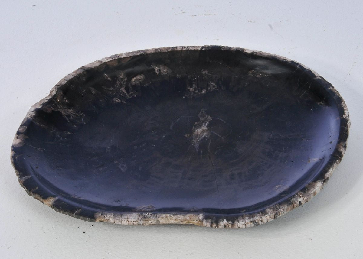 Piatto in legno fossile - 38064