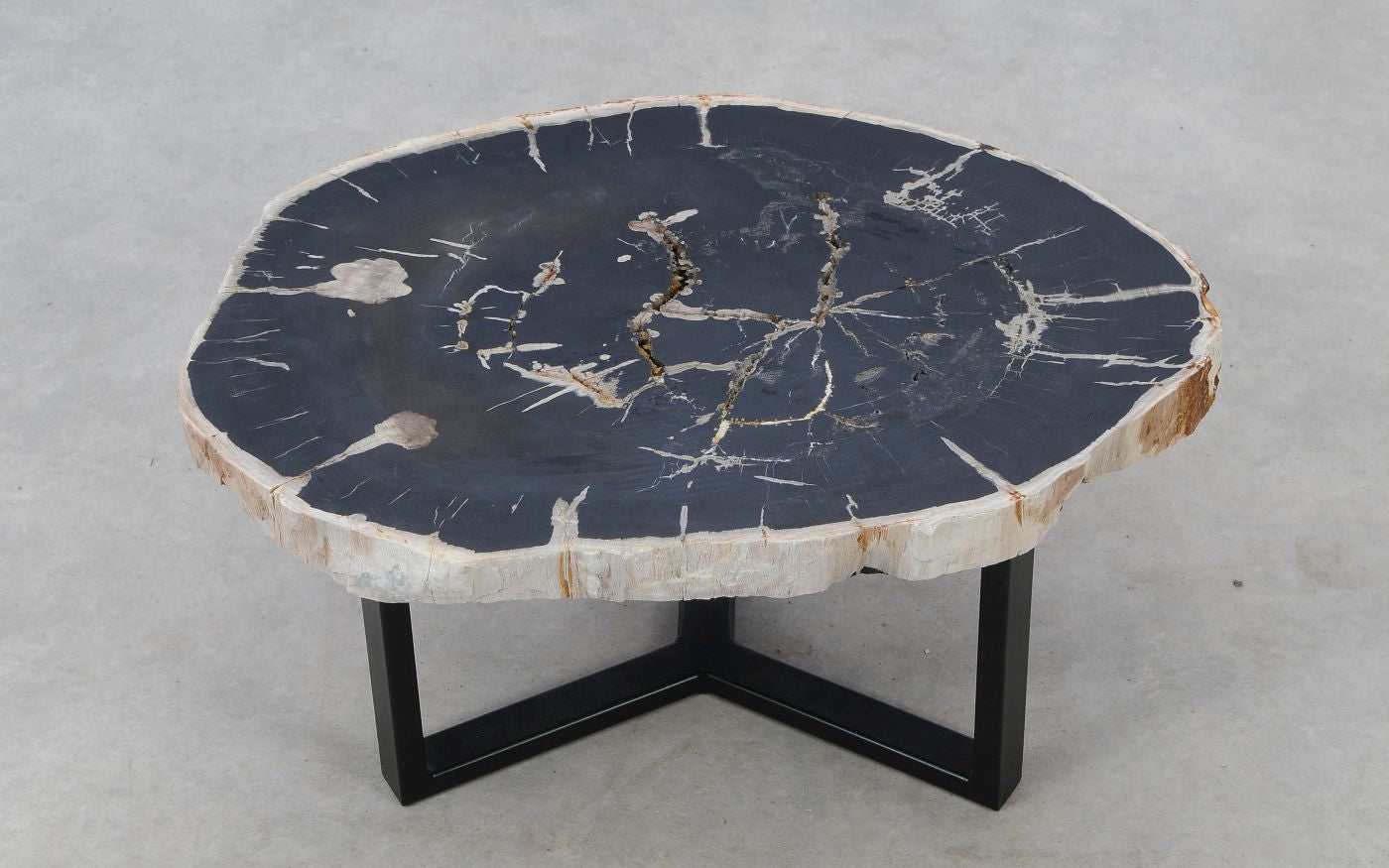 Lastra per tavolino in legno fossile - 52285