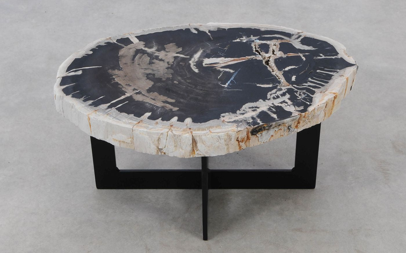 Lastra per tavolino in legno fossile - 52303