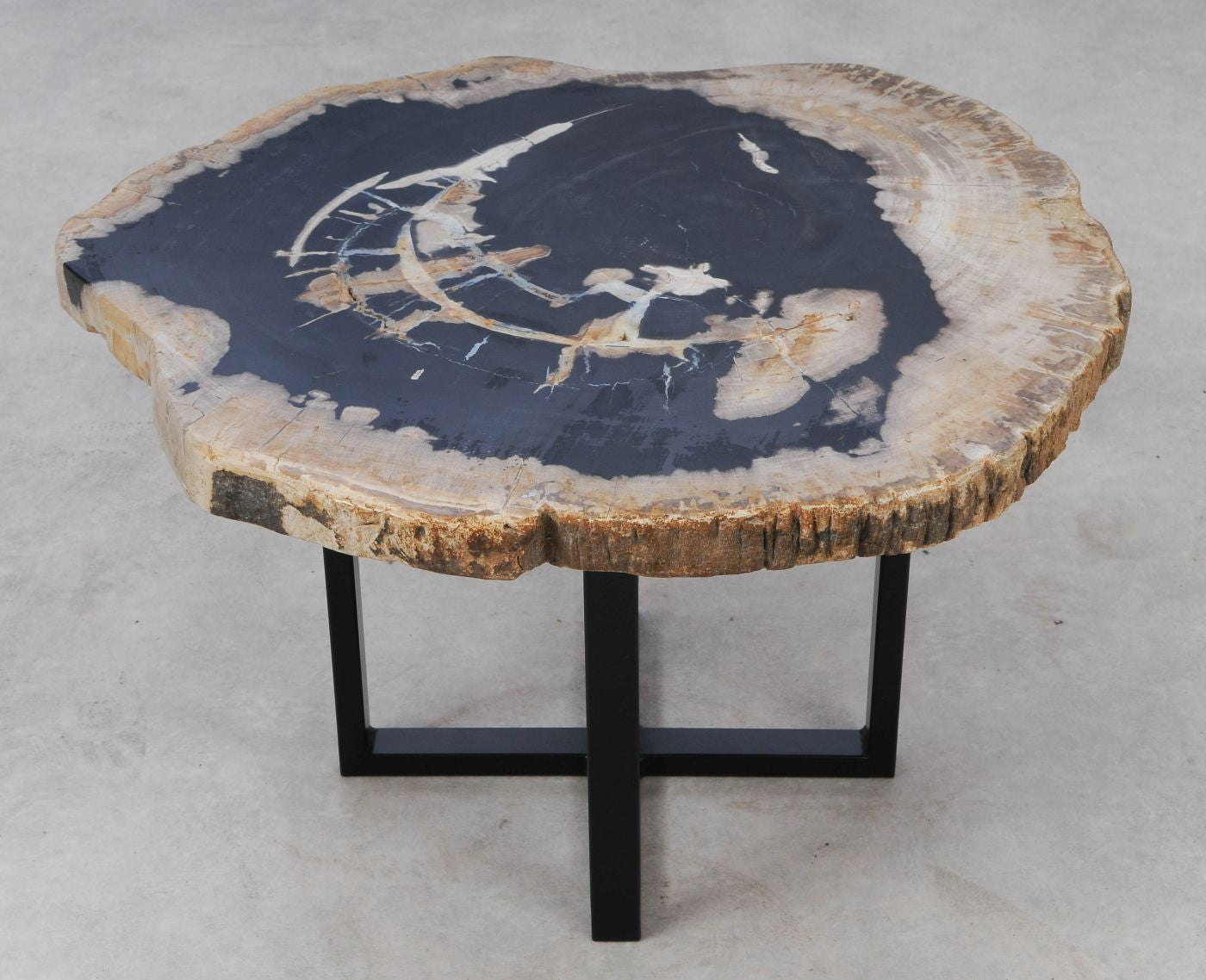 Lastra per tavolino in legno fossile - 53478