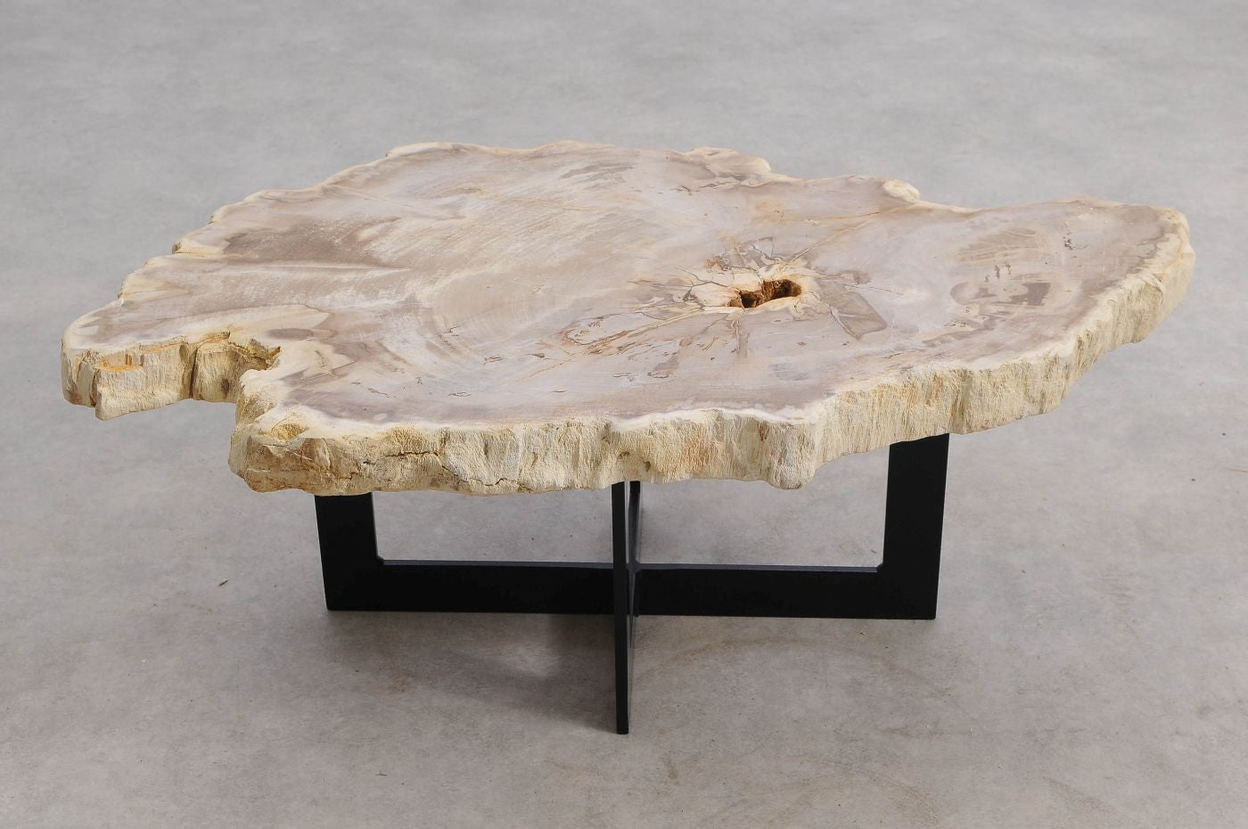 Lastra per tavolino in legno fossile - 56198