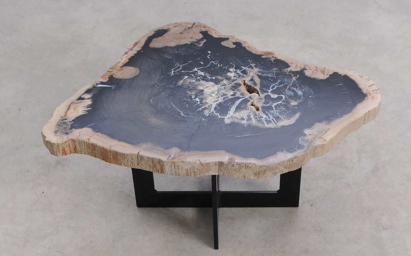 Lastra per tavolino in legno fossile - 59272