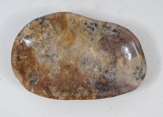 Ciotola in legno pietrificato - 56023