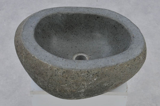 Lavandino in legno pietrificato - 37366