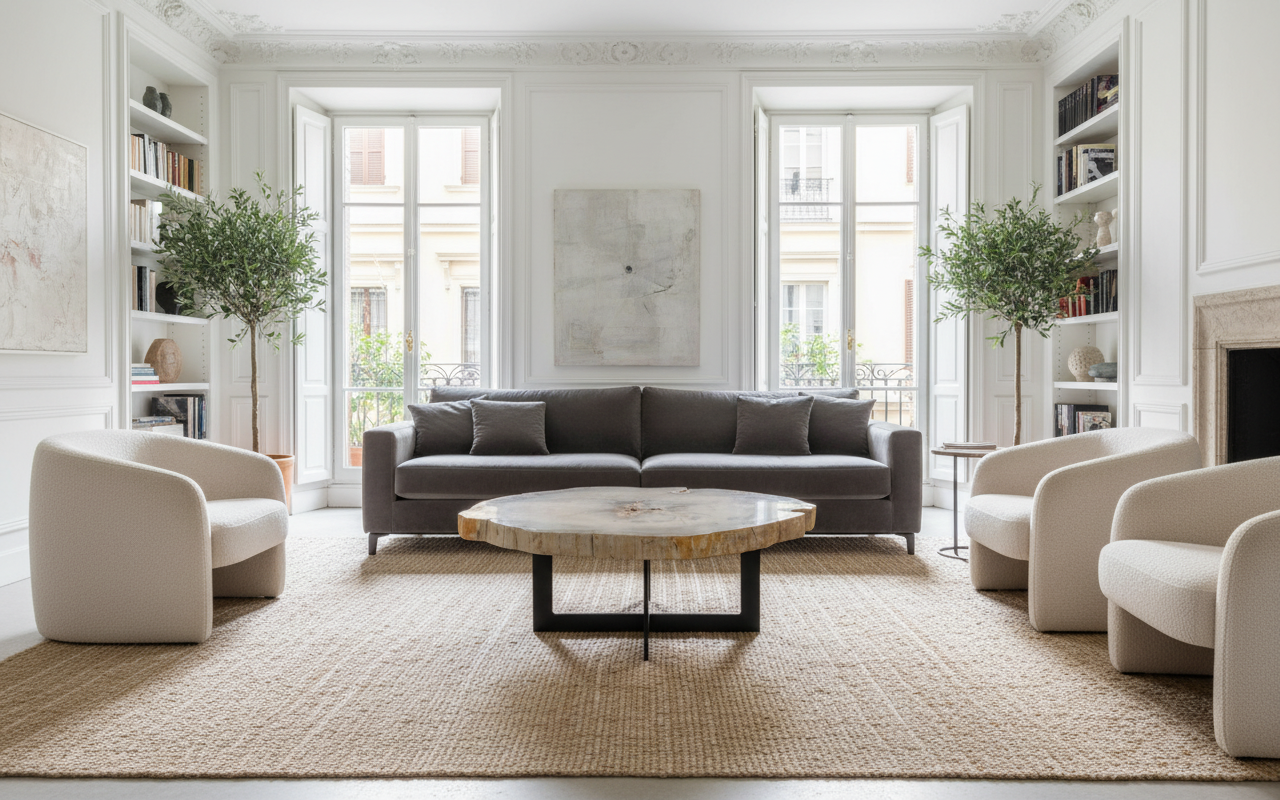 Lastra per tavolo in legno fossile - 57250