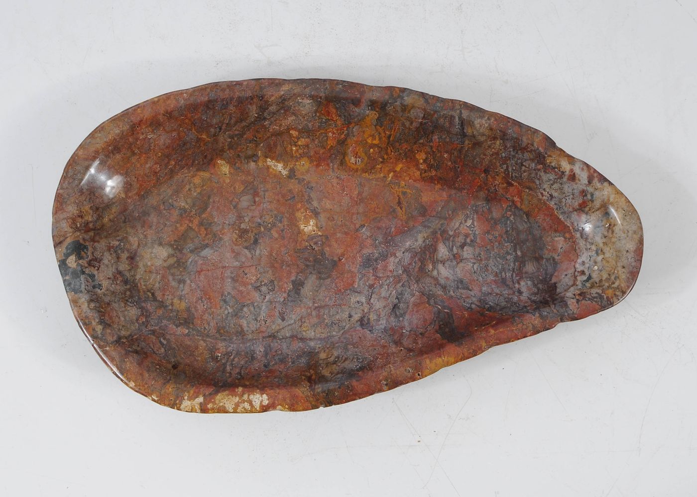 Ciotola in legno pietrificato - 56255