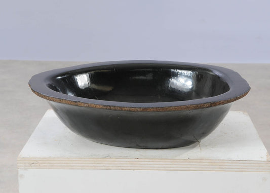 Piatto in legno fossile - 54046