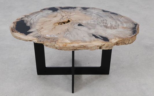 Lastra per tavolino in legno fossile - 55147